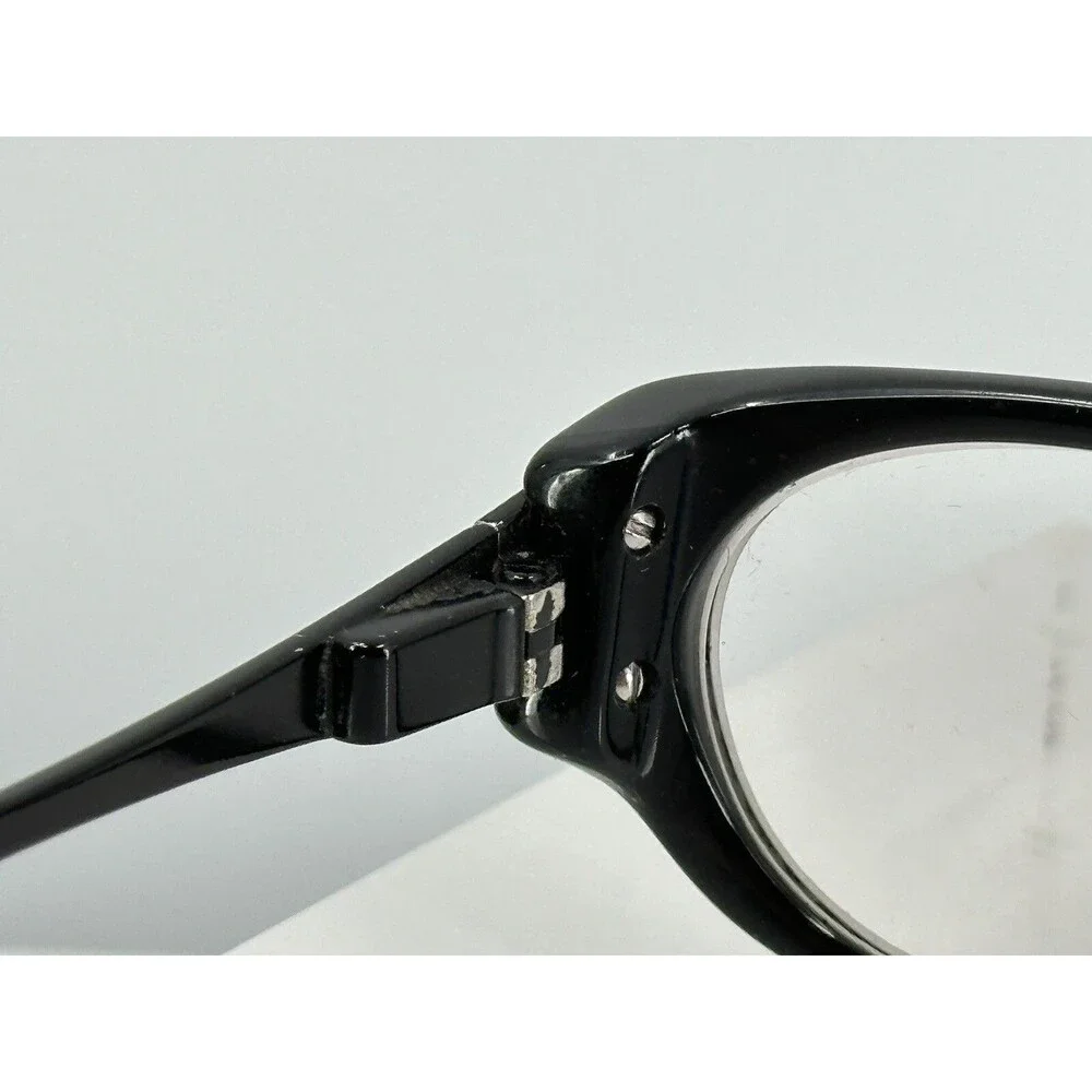 Nicole Miller Eyeglasses Vintage Frames  Onyx Black W/Crystals 52-15-135 (C6-17)